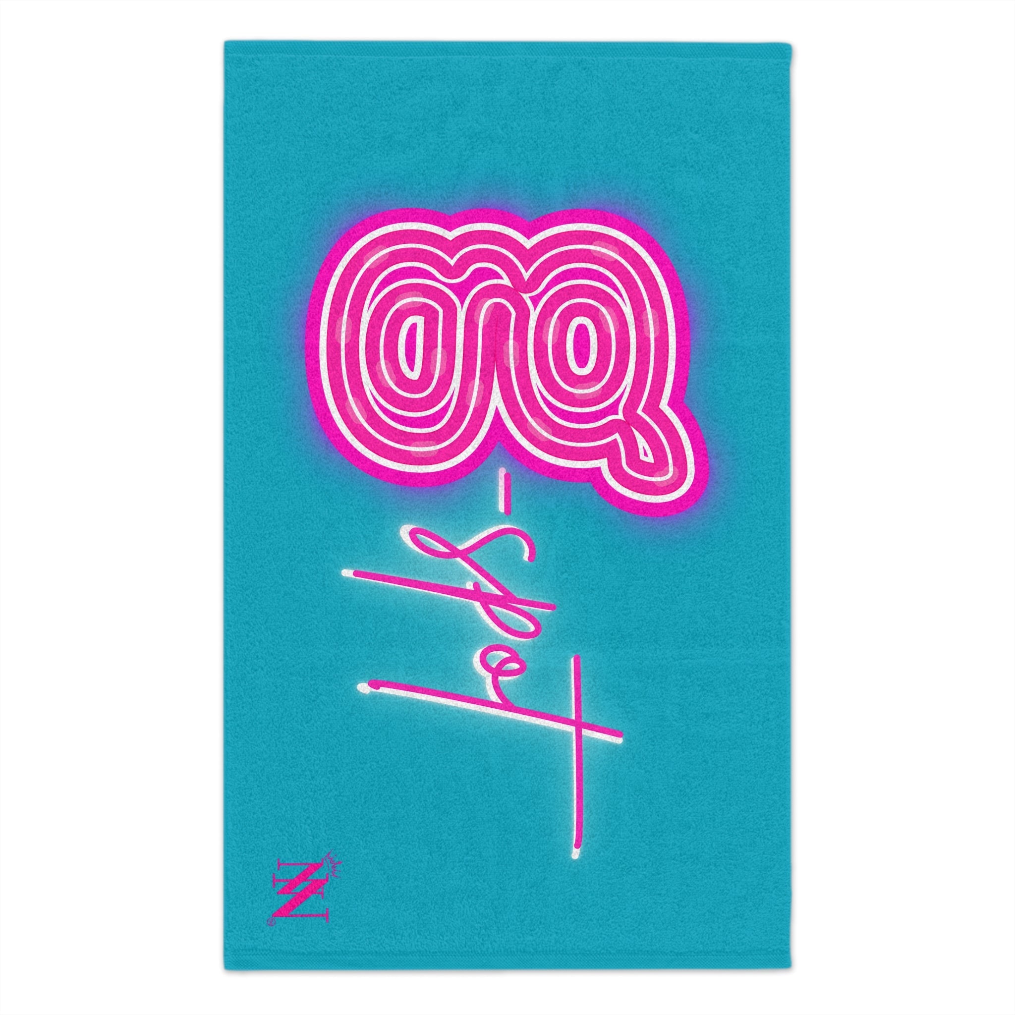 G-Spot Teal | Mix & Match Soft Fun-Flirty Lovers’ Towels