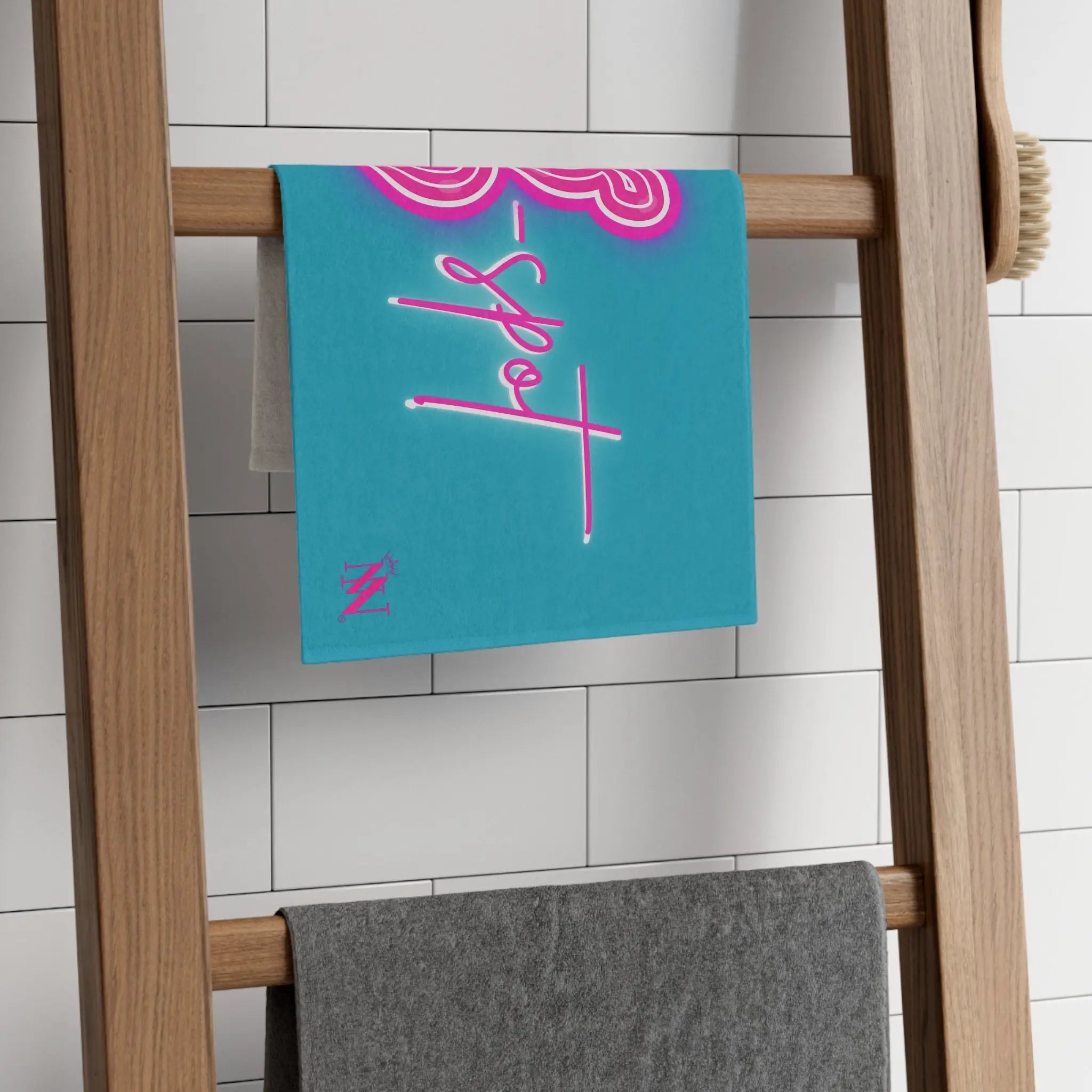 G-Spot Teal | Mix & Match Soft Fun-Flirty Lovers’ Towels