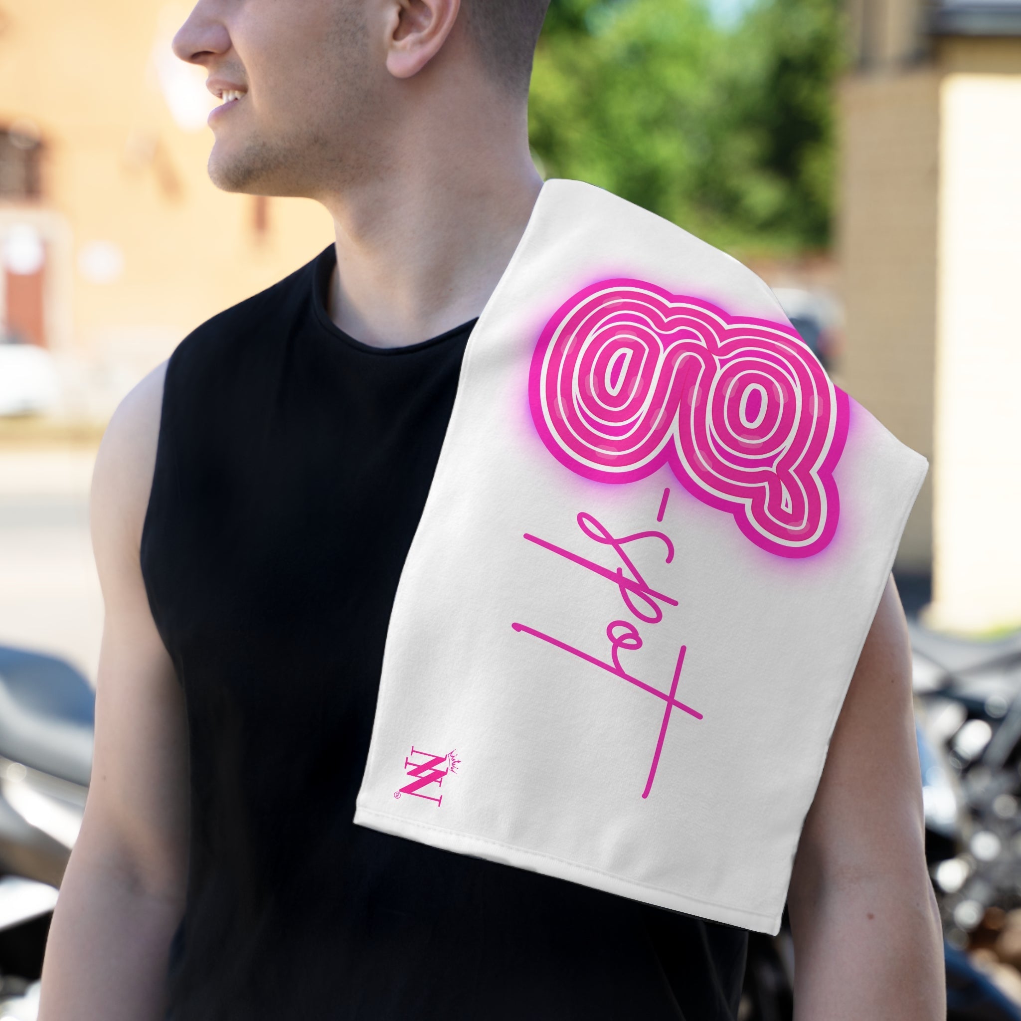 G-Spot White | Mix & Match Soft Fun-Flirty Lovers’ Towels