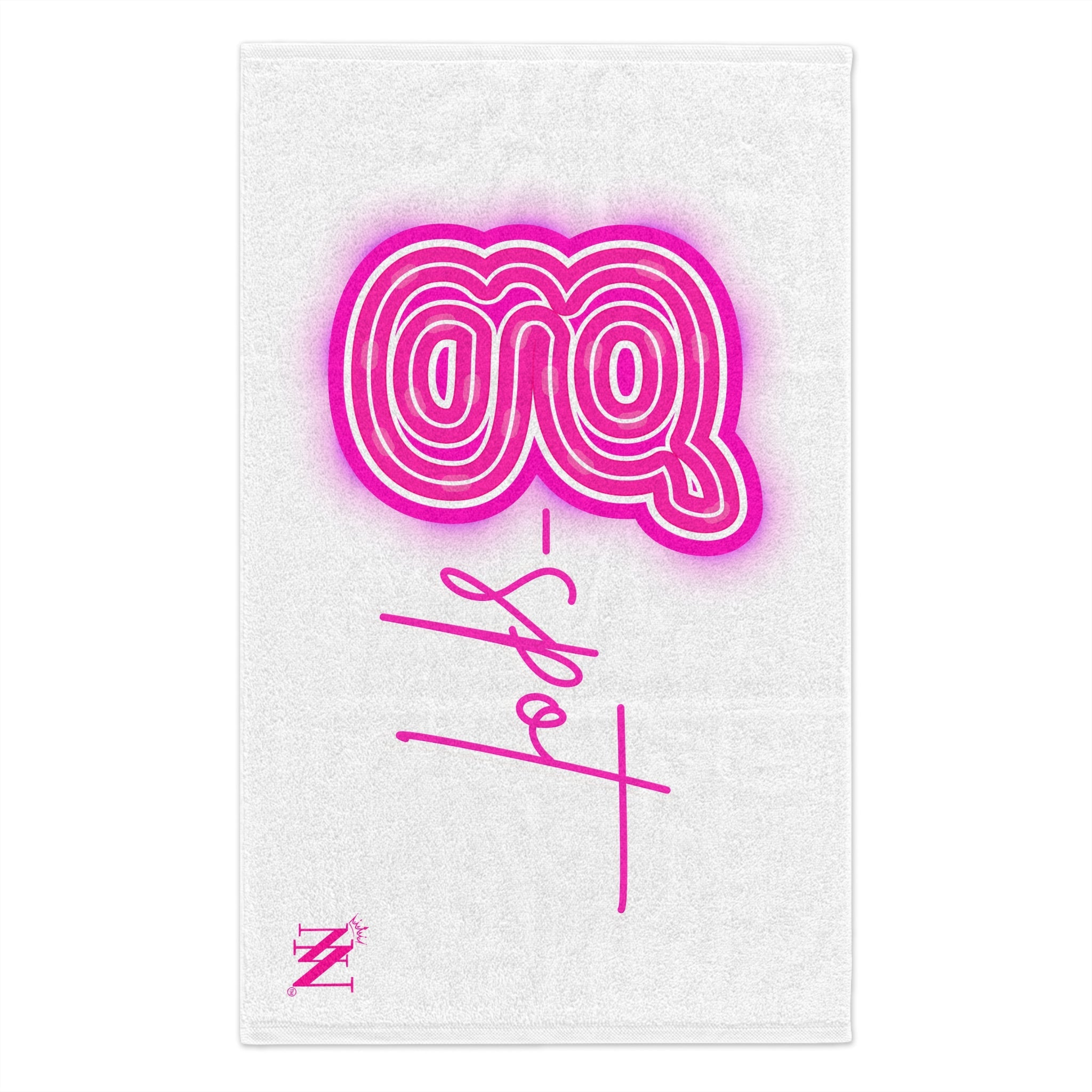 G-Spot White | Mix & Match Soft Fun-Flirty Lovers’ Towels