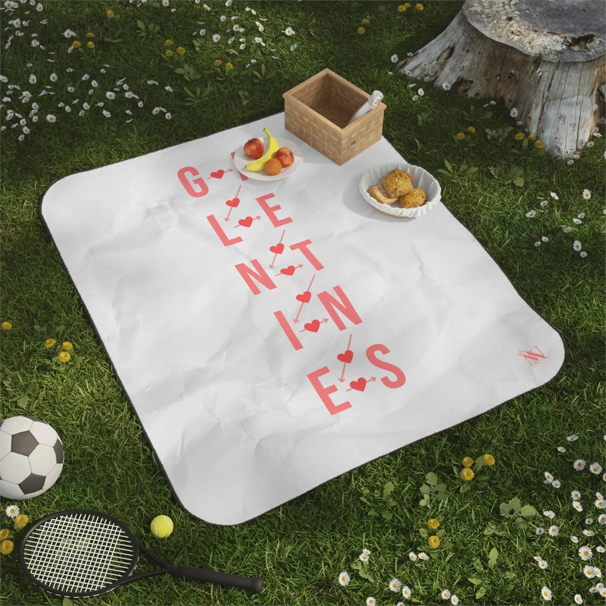 Galentines Flow | Mix Match Fun-Flirty Lovers’ Water-Resistant Blankets