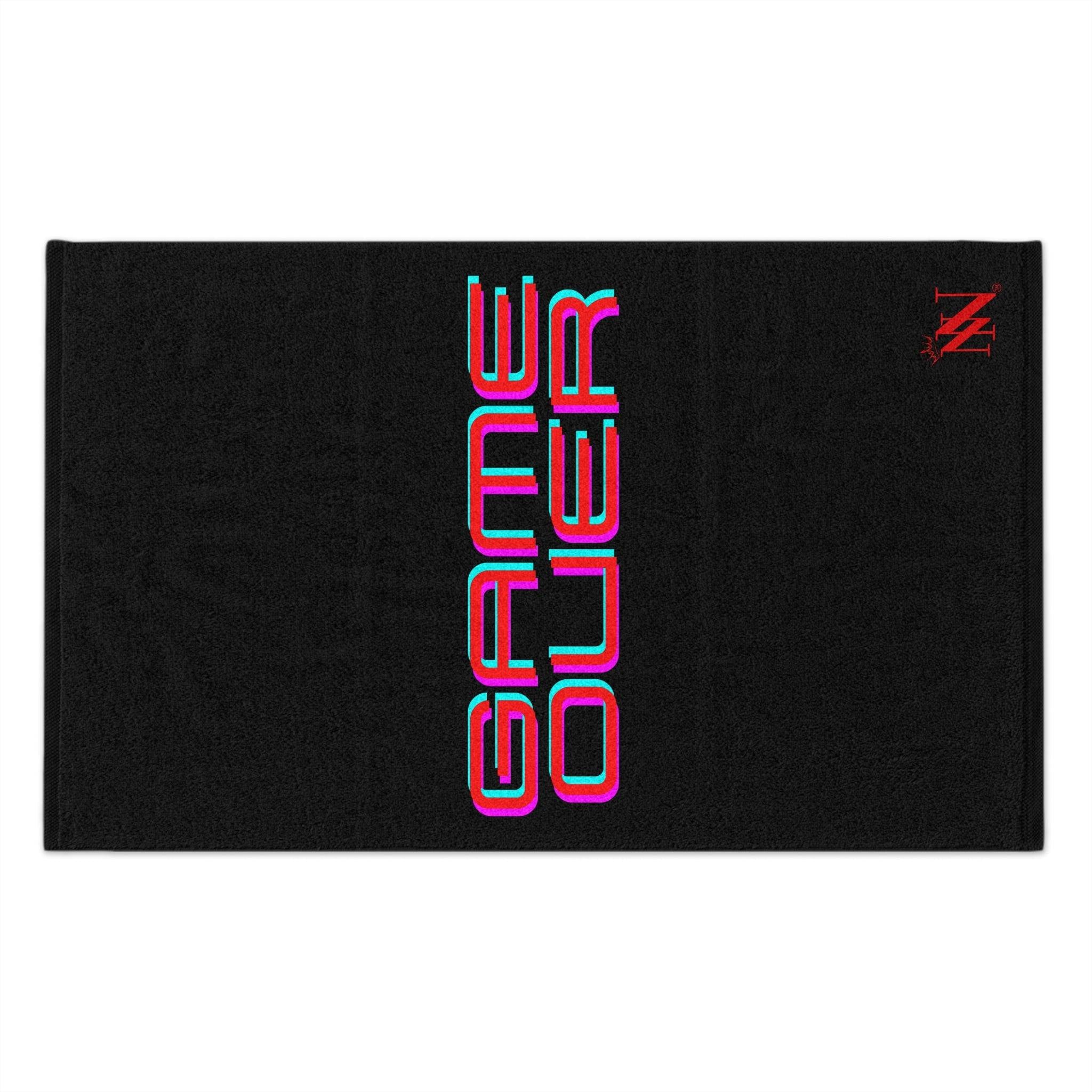 Game Over Black Mix & Match Soft Sex Towels | Flirty Lovers’ Gifts