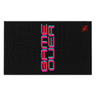 Game Over Black Mix & Match Soft Sex Towels | Flirty Lovers’ Gifts