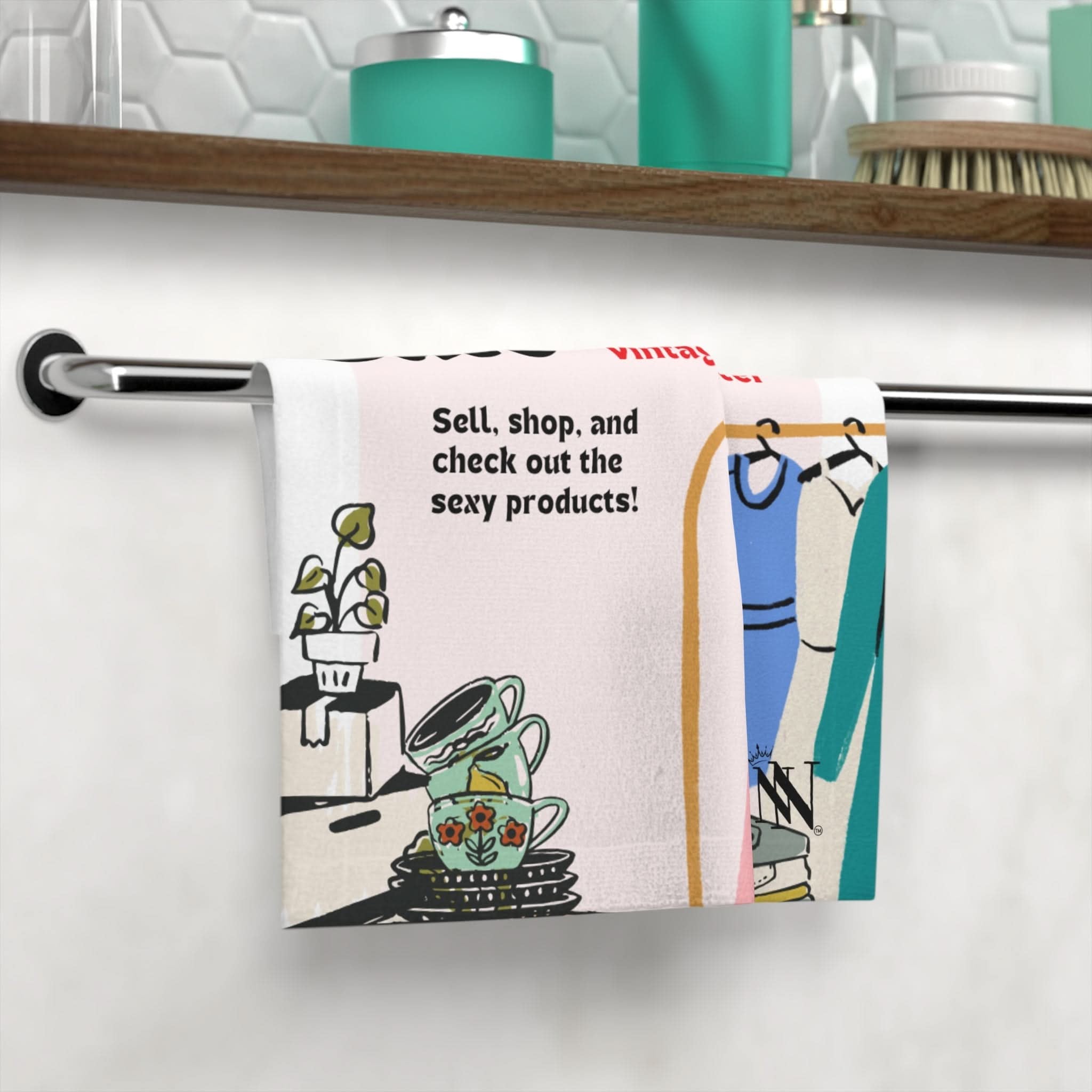 Garage Sale | Mix & Match Lils’ Fun-Flirty Lovers’ Towels