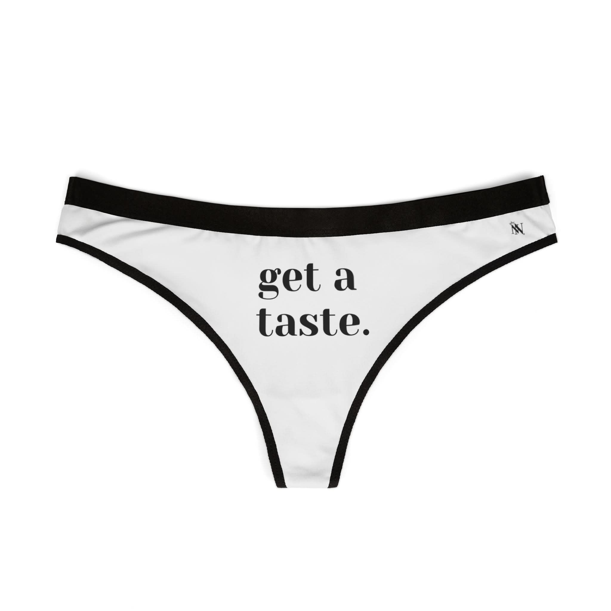 Get A Taste. | Mix & Match Women’s Fun-Flirty Lovers’ Thongs