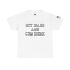 Get Hard and Cum Home | Mix & Match 100% Cotton Unisex Fun-Flirty Lovers’ Tees