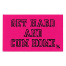 Get Hard and Cum Home Pink Mix & Match Soft Sex Towels | Naughty Lovers’ Gifts