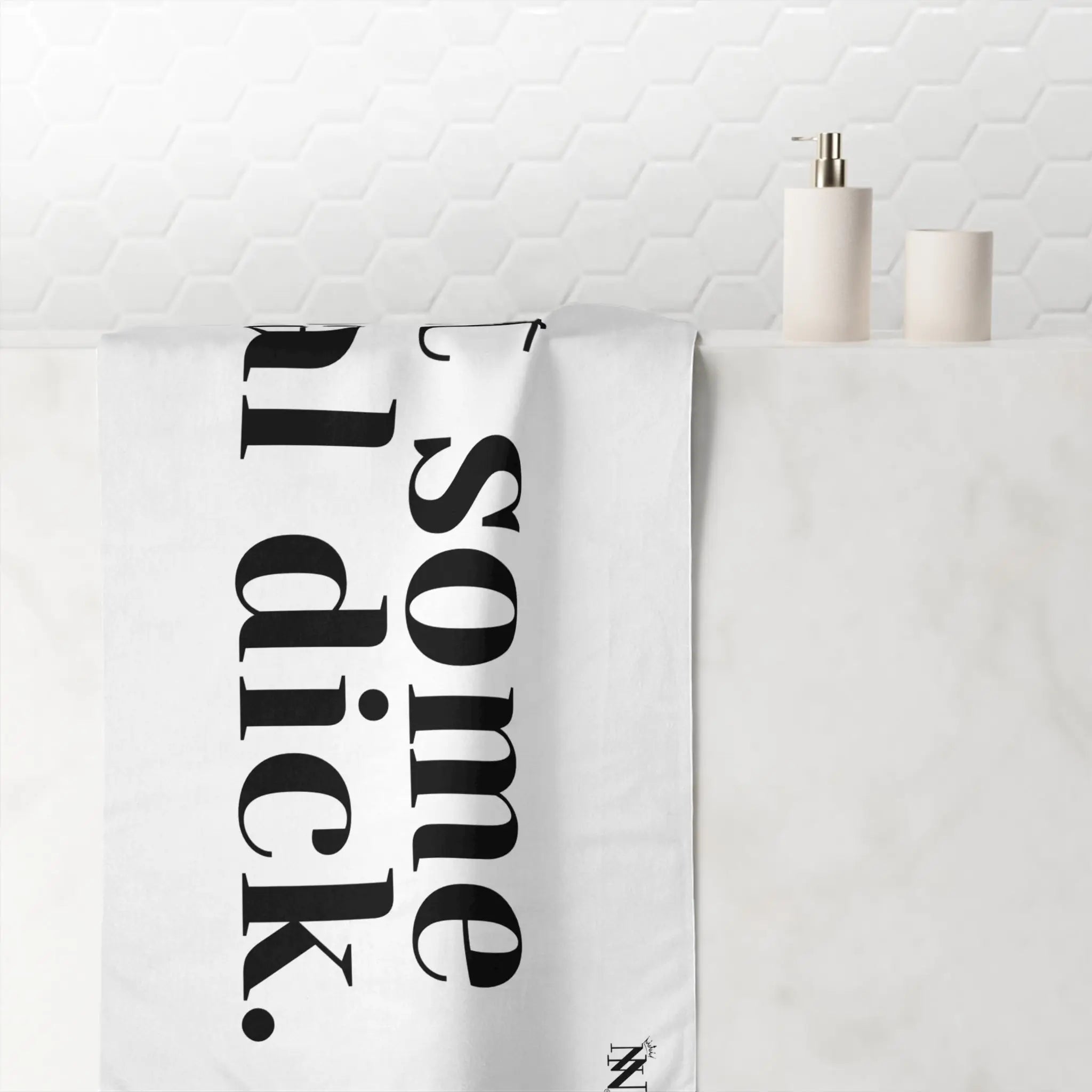 Get Some Real Dick. | Mix & Match Naughty XL Fun-Flirty Lovers’ Towels