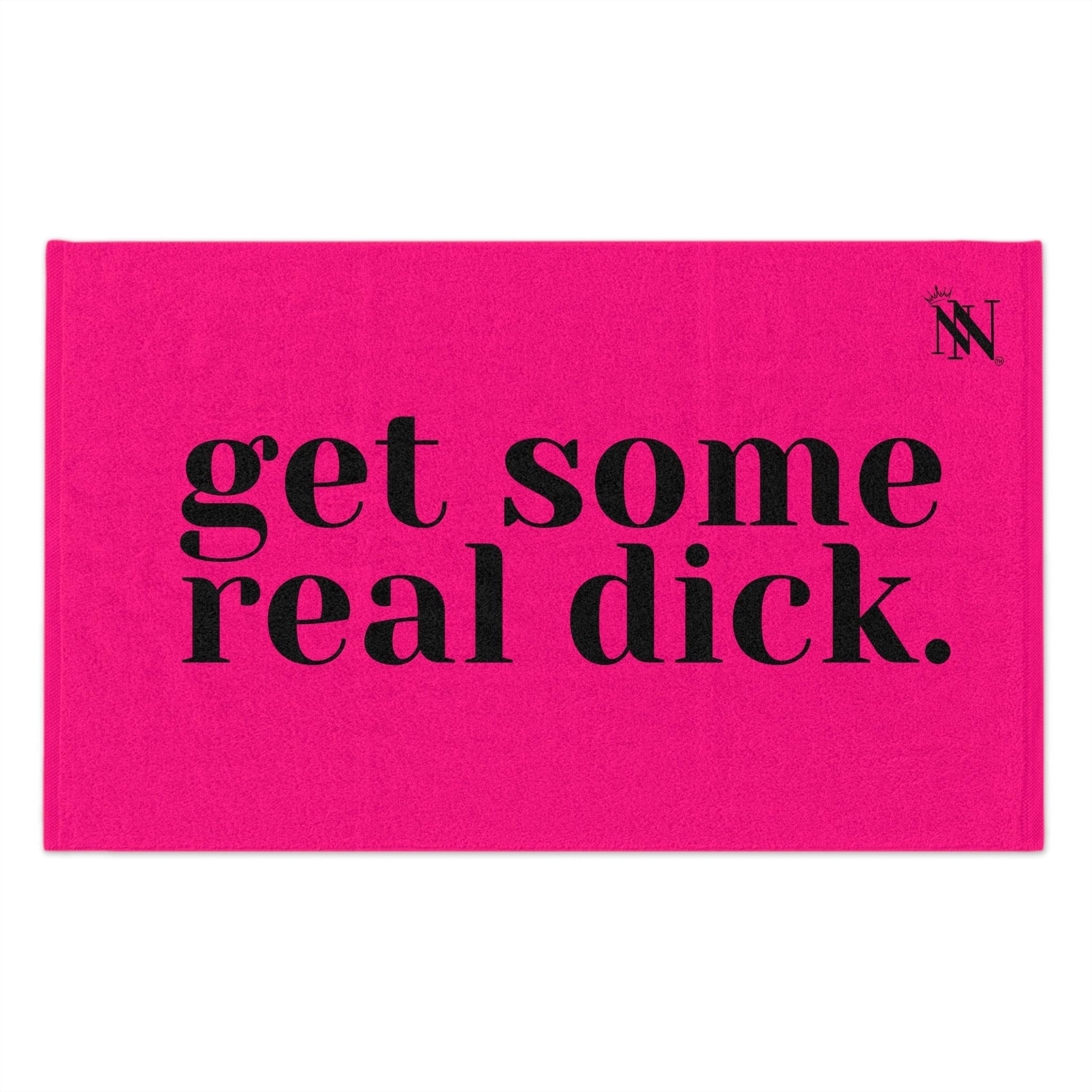 Get Some Real Dick Pink Mix & Match Soft Sex Towels | Flirty Lovers’ Gifts