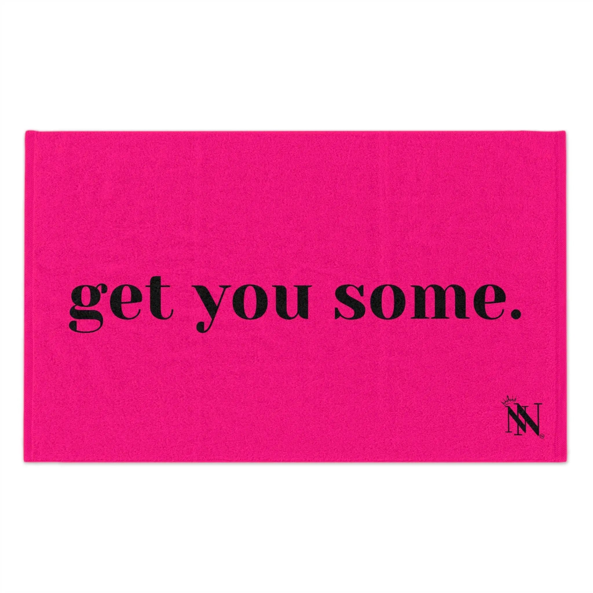 Get You Some. Pink Mix Match Soft Sex Towels | Flirty Lovers’ Gifts