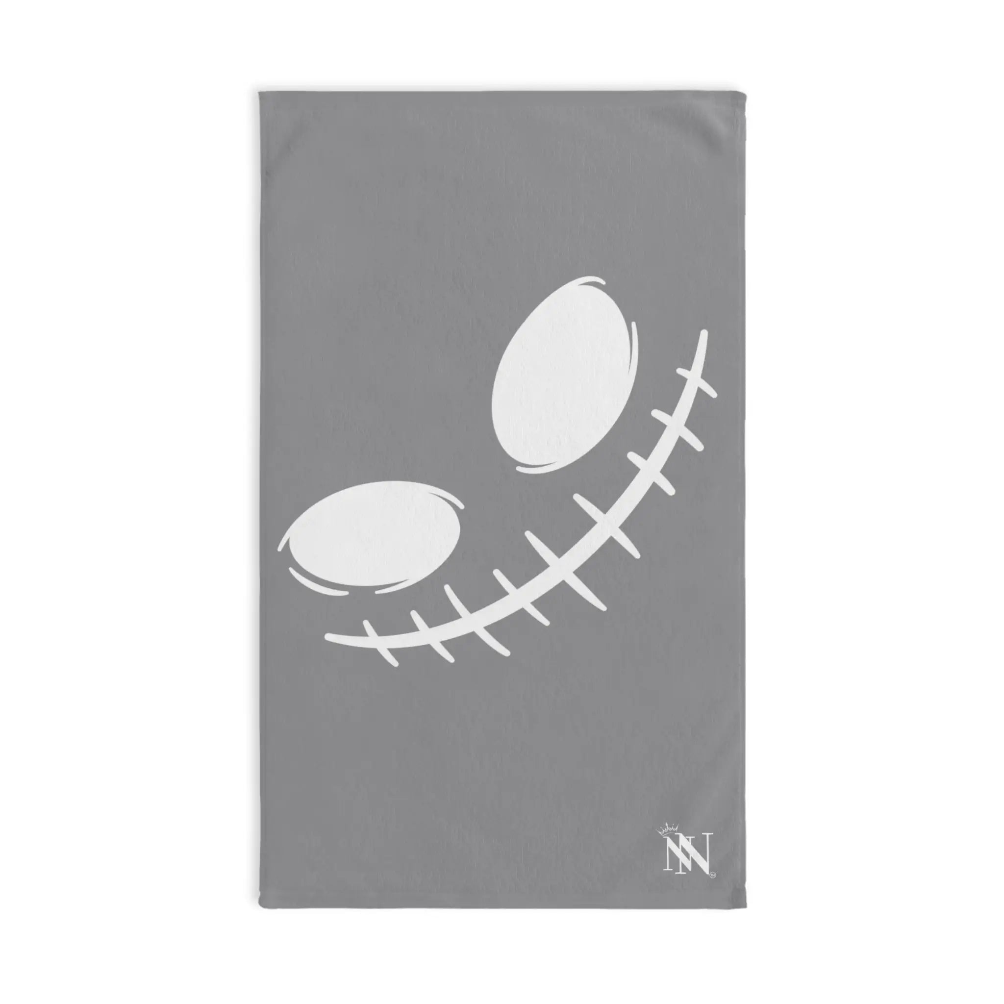 Ghoul Face Grey | Mix & Match Original Fun-Flirty Lovers’ Towels