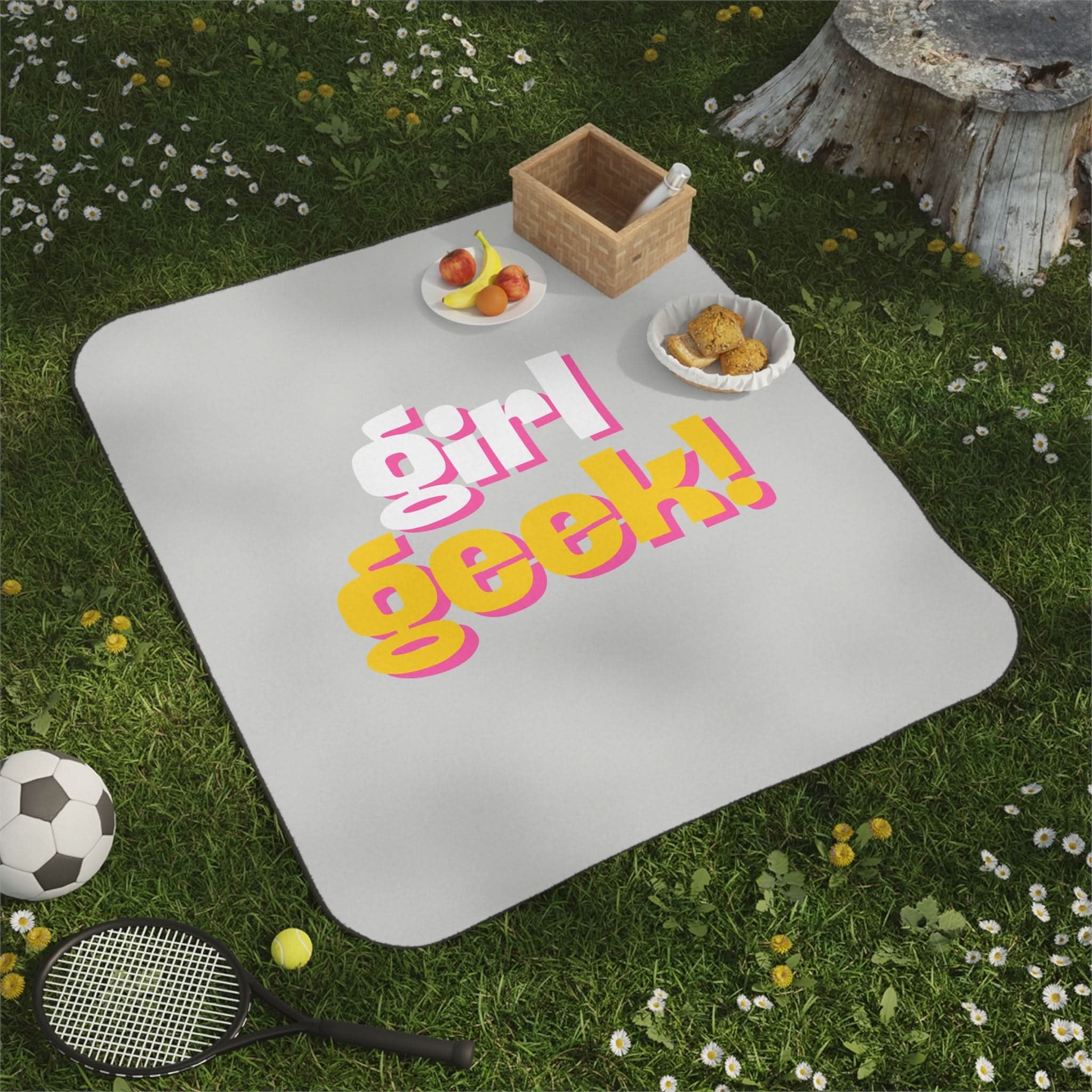 Girl Geek! | Mix Match Fun-Flirty Lovers’ Water-Resistant Blankets