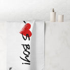 Girl Loves Boy! | Mix & Match XL Fun-Flirty Lovers’ Towels
