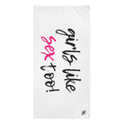 Girls Like Sex Too! | Mix & Match Naughty XL Fun-Flirty Lovers’ Towels
