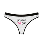 Girls Like Sex Too! | Mix & Match Women’s Fun-Flirty Lovers’ Thongs