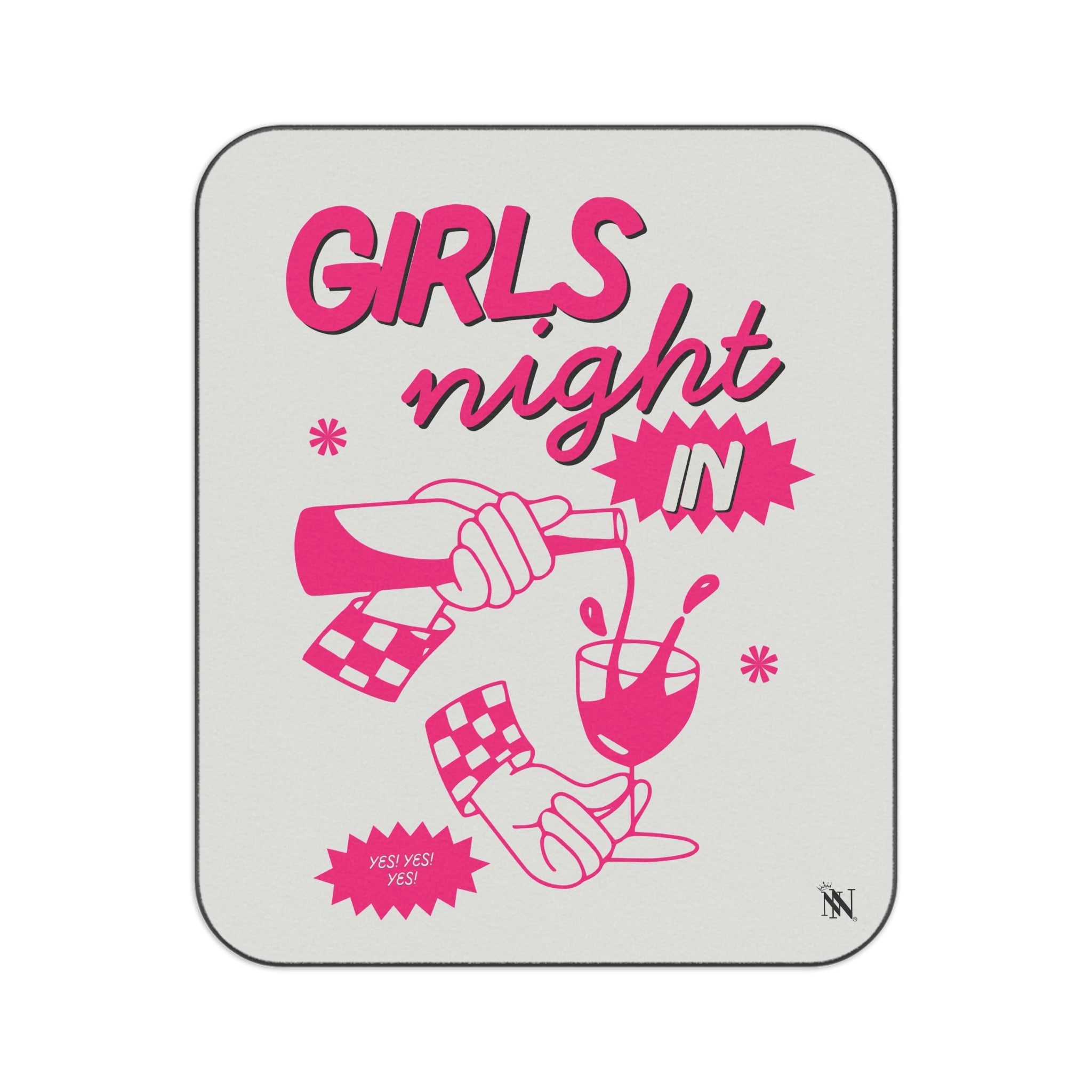 Girls Night In | Mix Match Fun-Flirty Lovers’ Water-Resistant Blankets