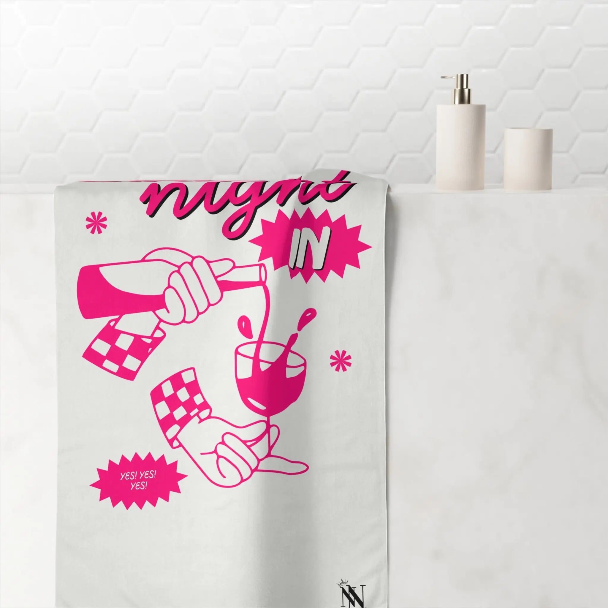 Girls Night In | Mix & Match XL Fun-Flirty Lovers’ Towels