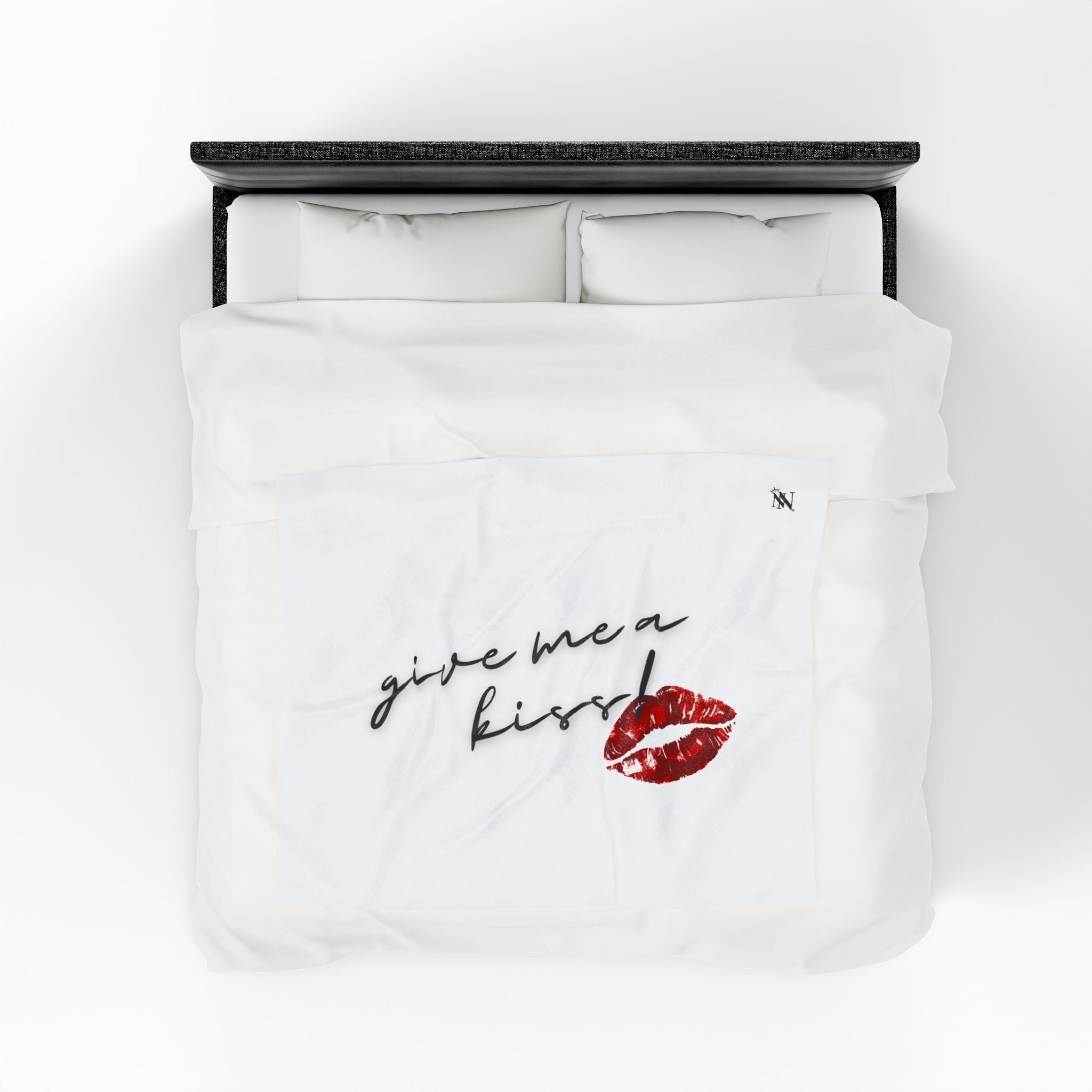 Give Me A Kiss | Mix & Match Fun-Flirty Lovers’ Blankets