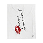 Give Me A Kiss | Mix & Match Fun-Flirty Lovers’ Blankets