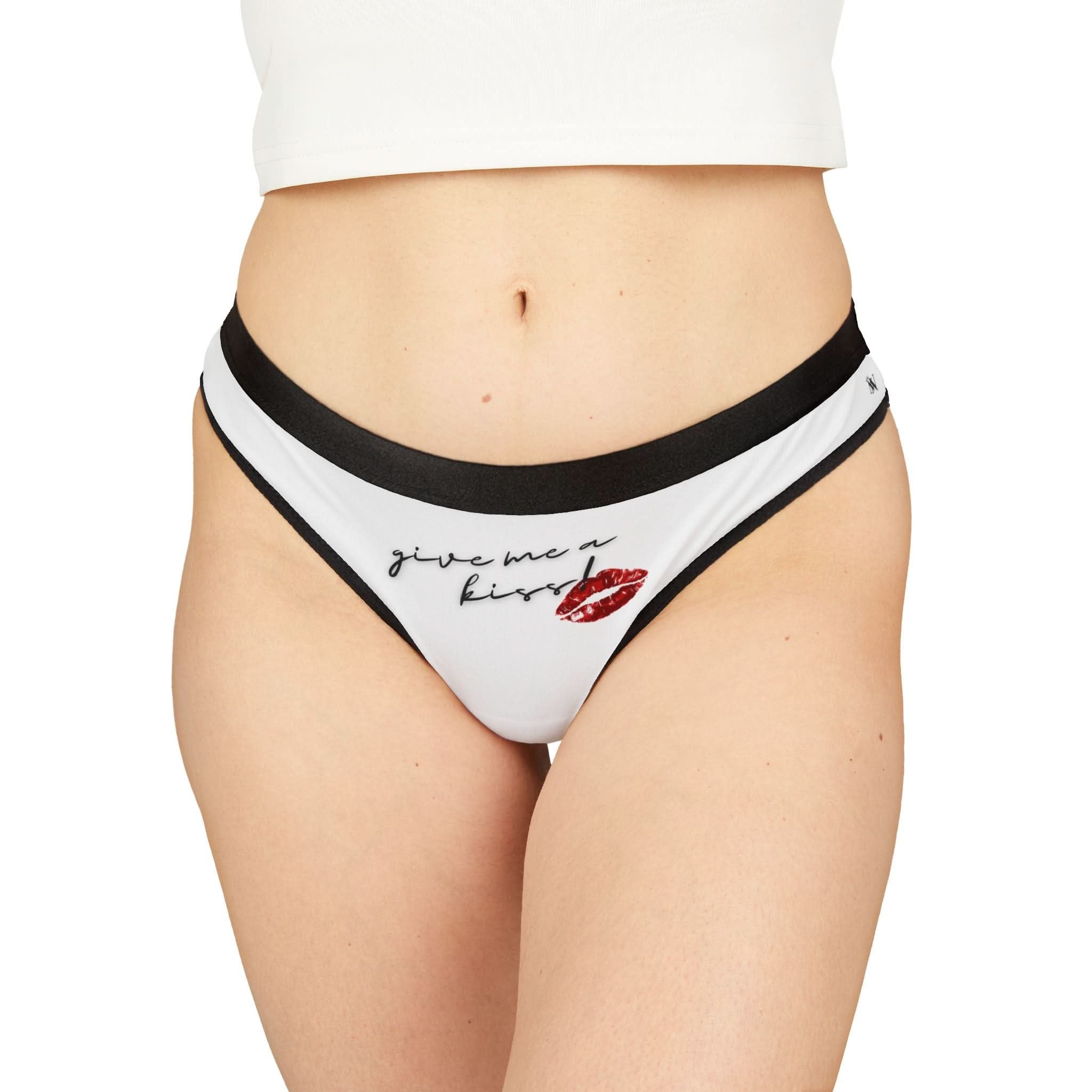 Give Me A Kiss | Mix & Match Women’s Fun-Flirty Lovers’ Thongs