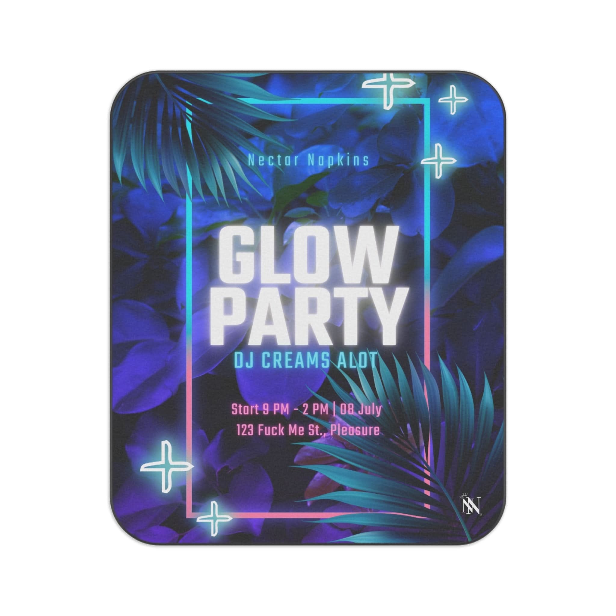 Glow Party | Mix Match Fun-Flirty Lovers’ Water-Resistant Blankets
