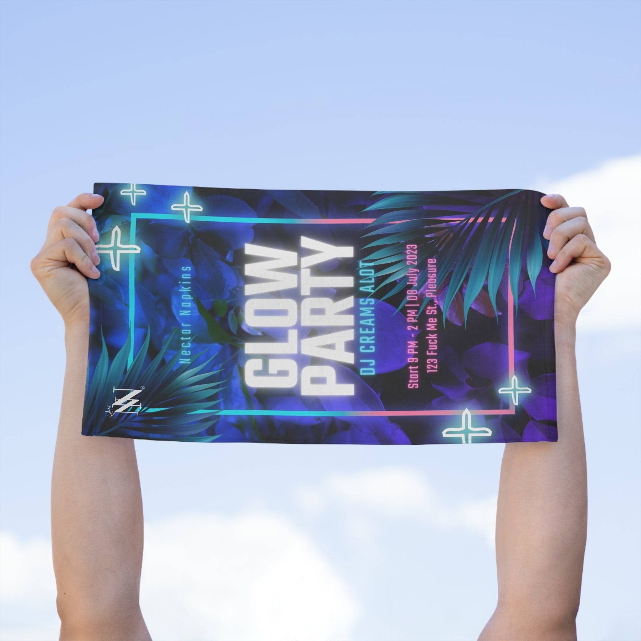 Glow Party | Mix & Match Soft Fun-Flirty Lovers’ Towels