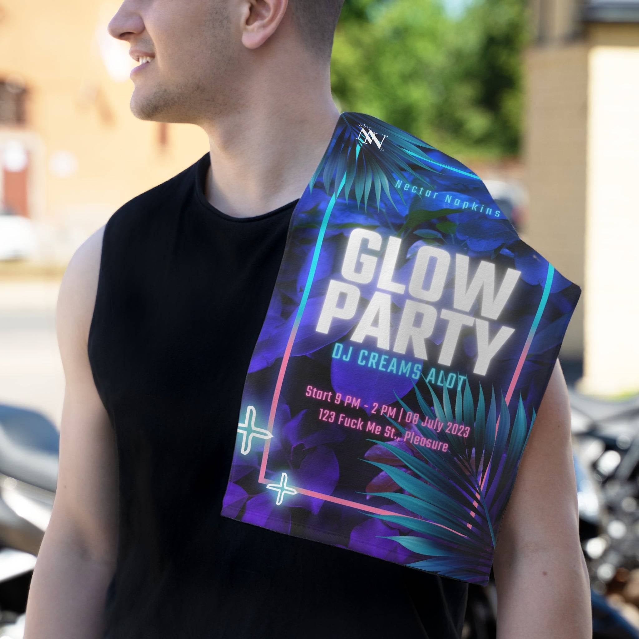 Glow Party | Mix & Match Soft Fun-Flirty Lovers’ Towels