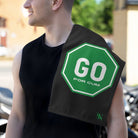 Go for Cum Black Mix & Match Soft Sex Towels | Flirty Lovers’ Gifts