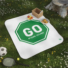 Go For Cum Sign | Mix Match Fun-Flirty Lovers’ Water-Resistant Blankets