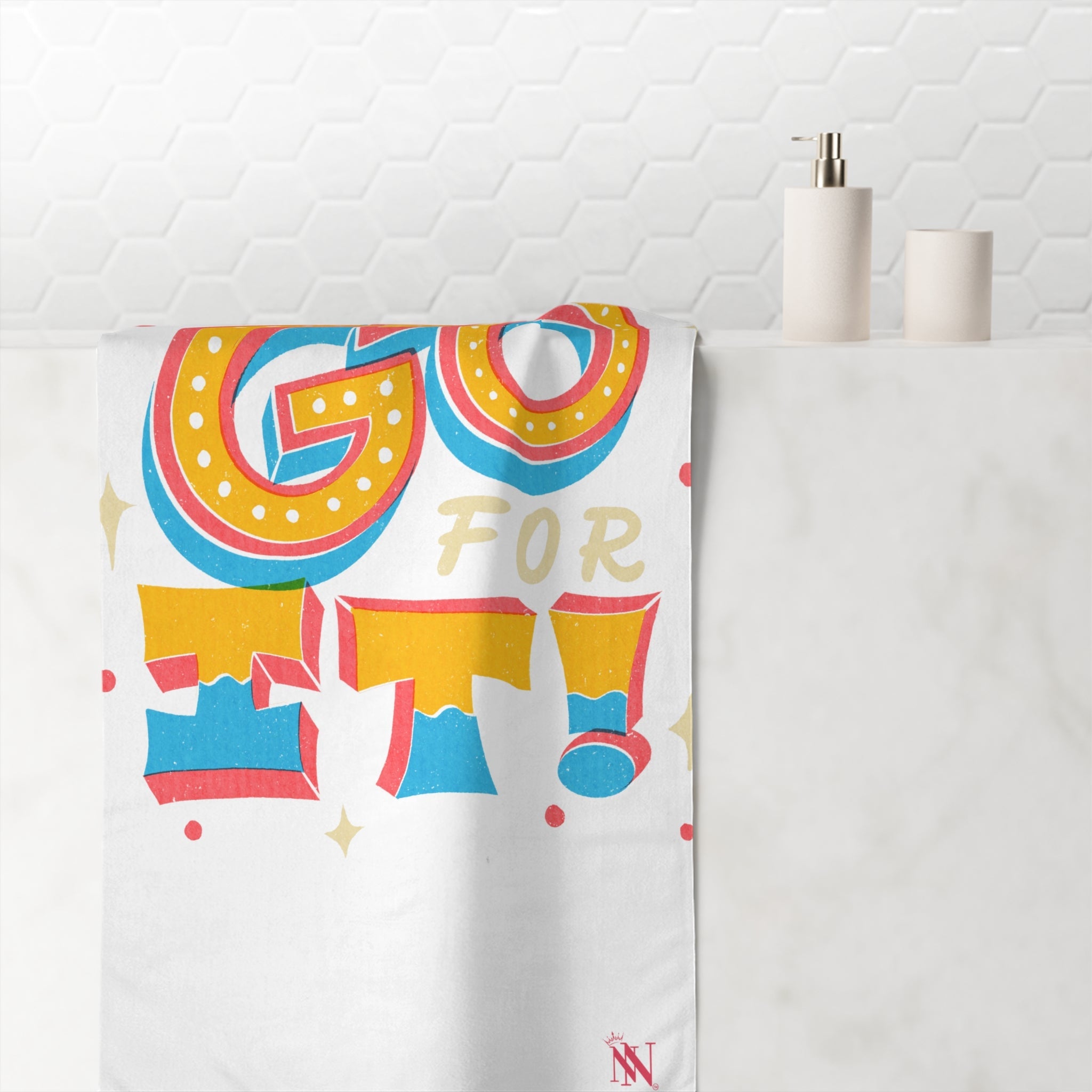 Go For IT! | Mix & Match XL Fun-Flirty Lovers’ Towels
