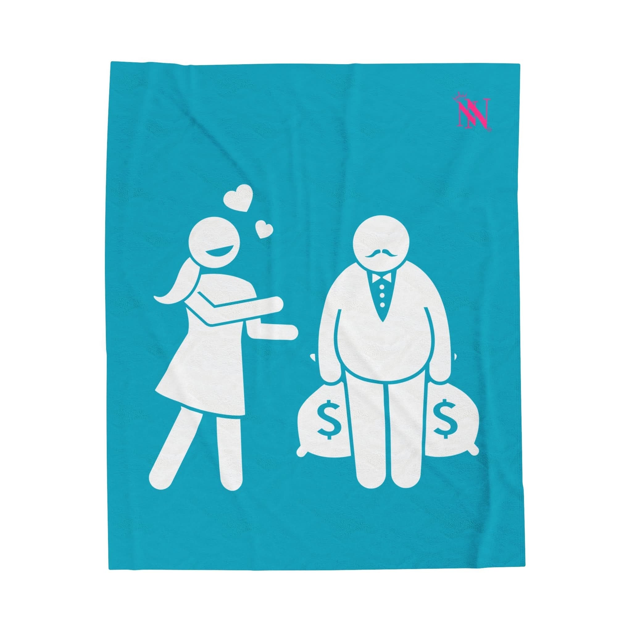 Gold Digger | Mix & Match Fun-Flirty Lovers’ Blankets