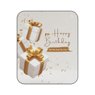 Gold Happy Birthday | Mix Match Fun-Flirty Lovers’ Water-Resistant Blankets