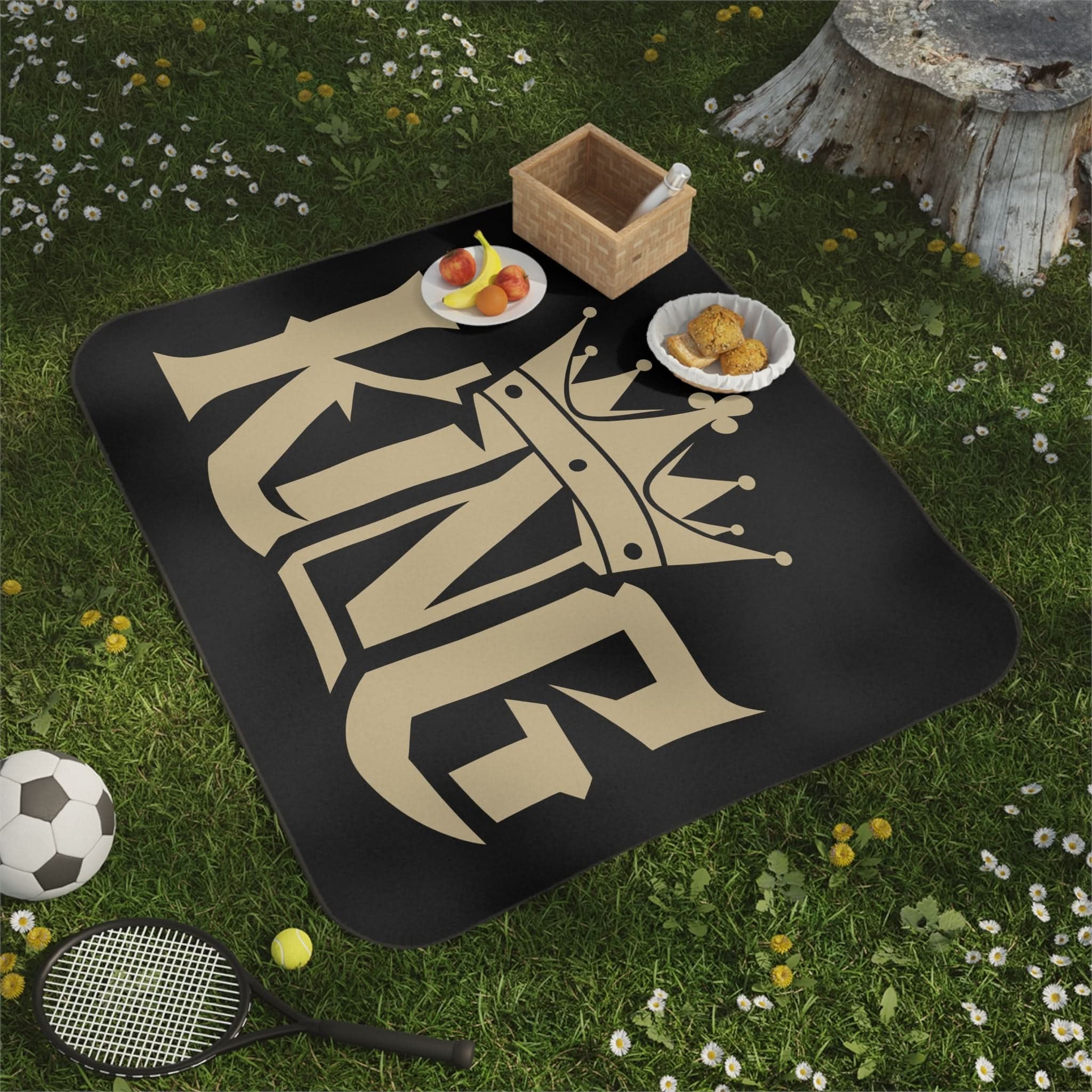 Gold King | Mix Match Fun-Flirty Lovers’ Water-Resistant Blankets