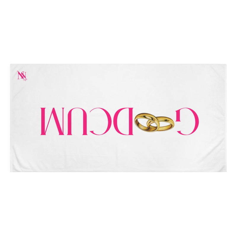 Good Cum Wedding Rings | Mix & Match XL Fun-Flirty Lovers’ Towels