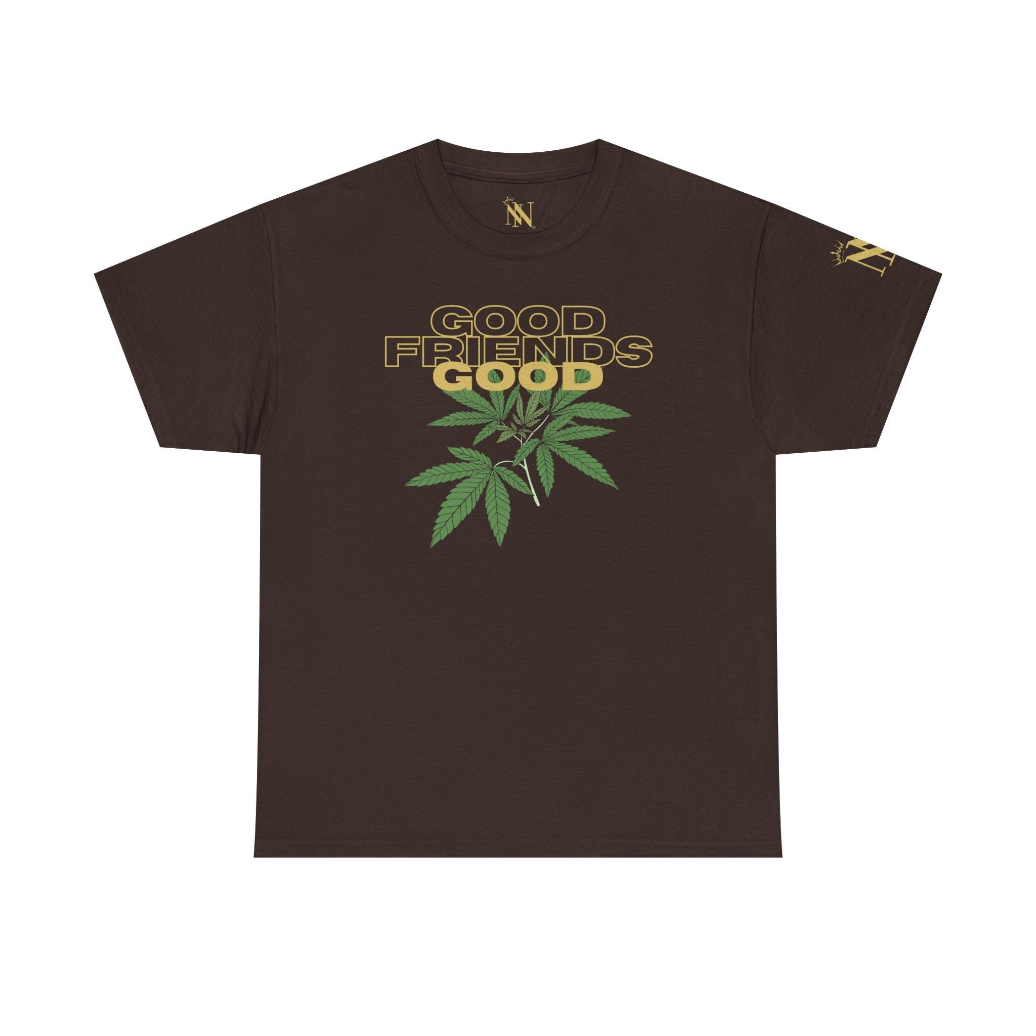 Good Friends Good Weed | Mix & Match 100% Cotton Unisex Fun-Flirty Lovers’ Tees