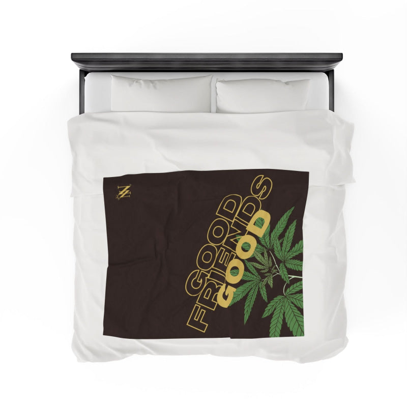 Good Friends Good Weed | Mix & Match Fun-Flirty Lovers’ Blankets