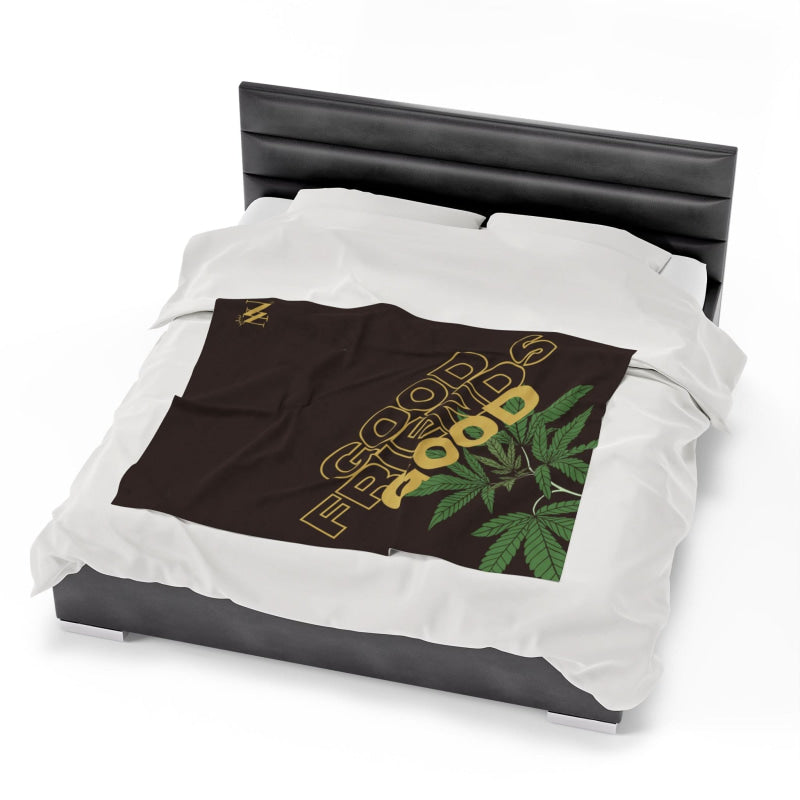 Good Friends Good Weed | Mix & Match Fun-Flirty Lovers’ Blankets