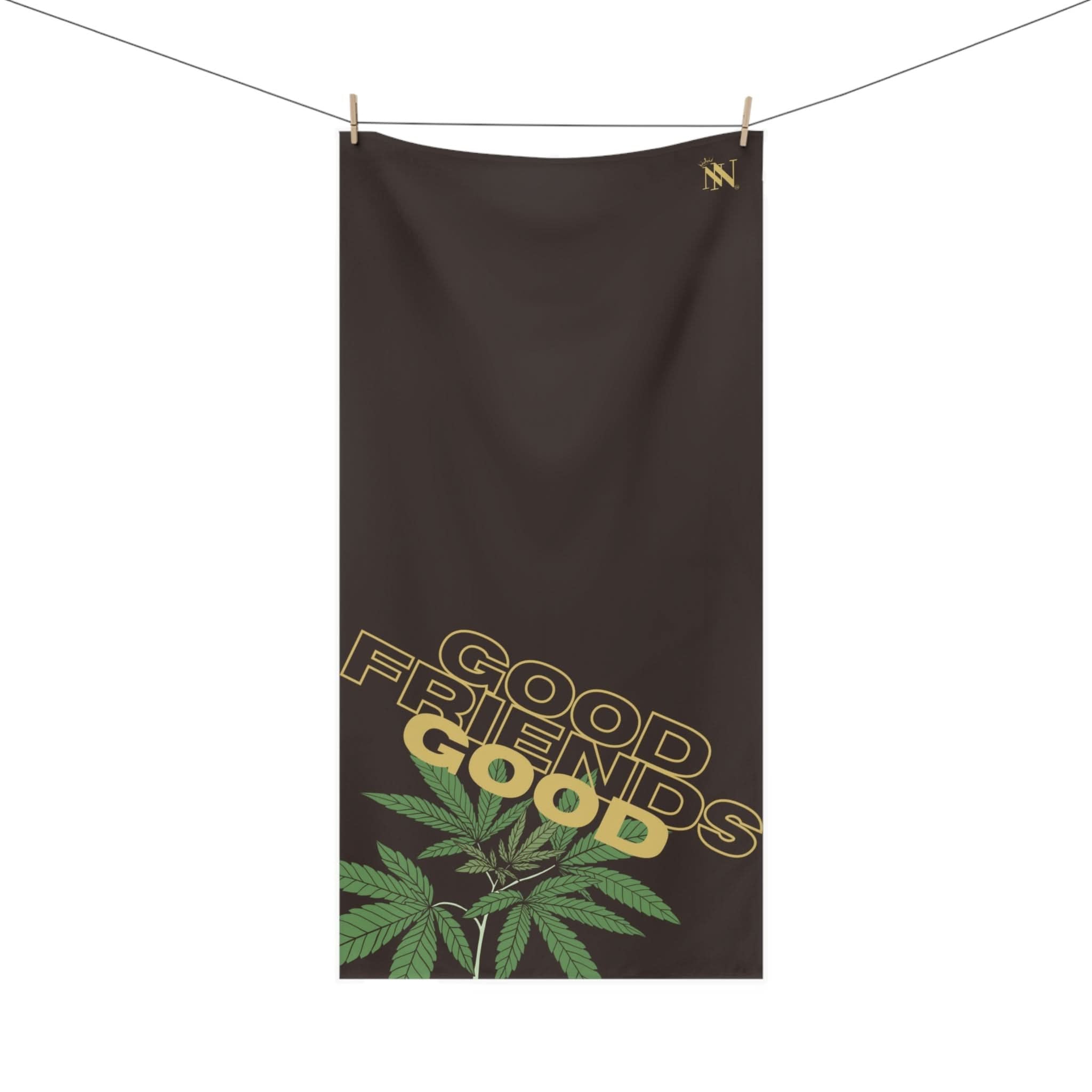 Good Friends Good Weed | Mix & Match Naughty XL Fun-Flirty Lovers’ Towels