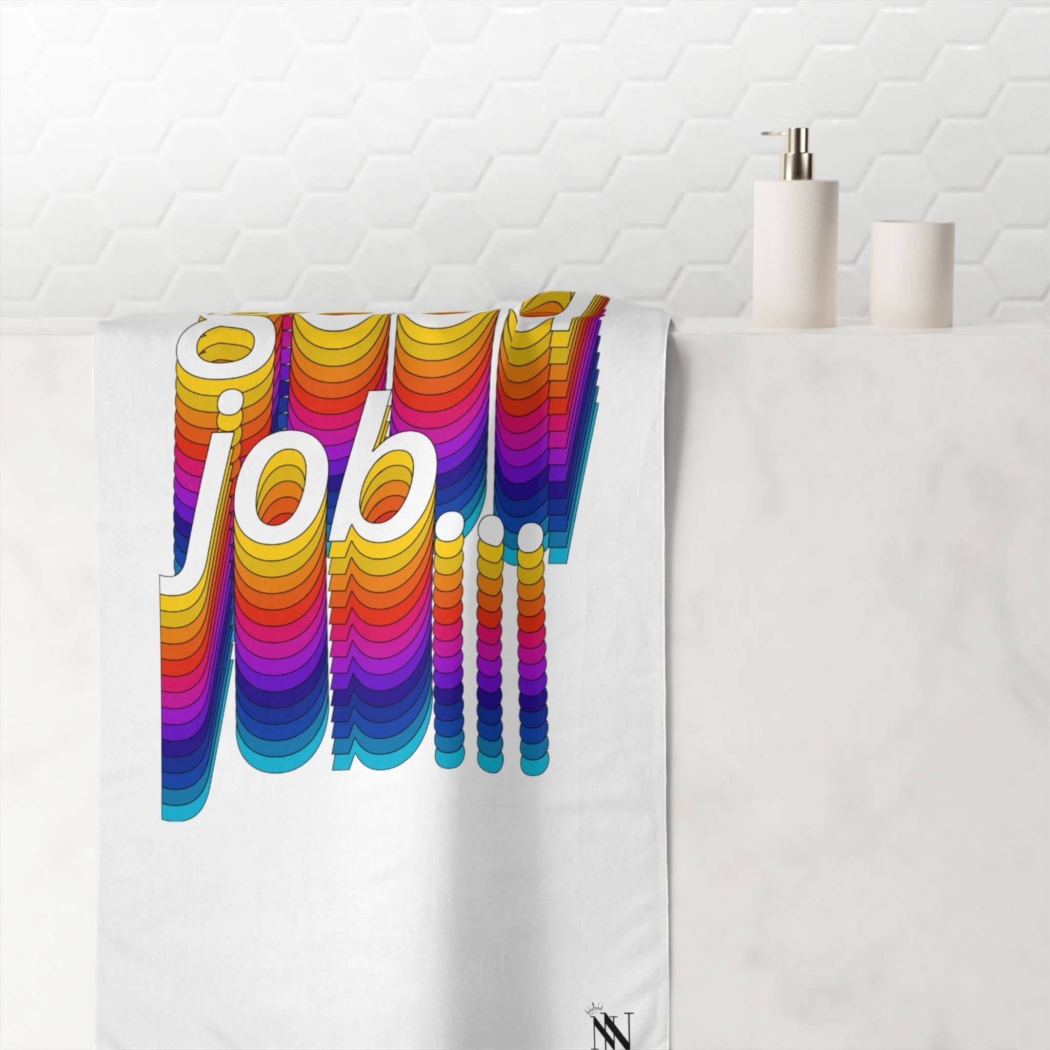 Good Job... | Mix & Match Naughty XL Fun-Flirty Lovers’ Towels