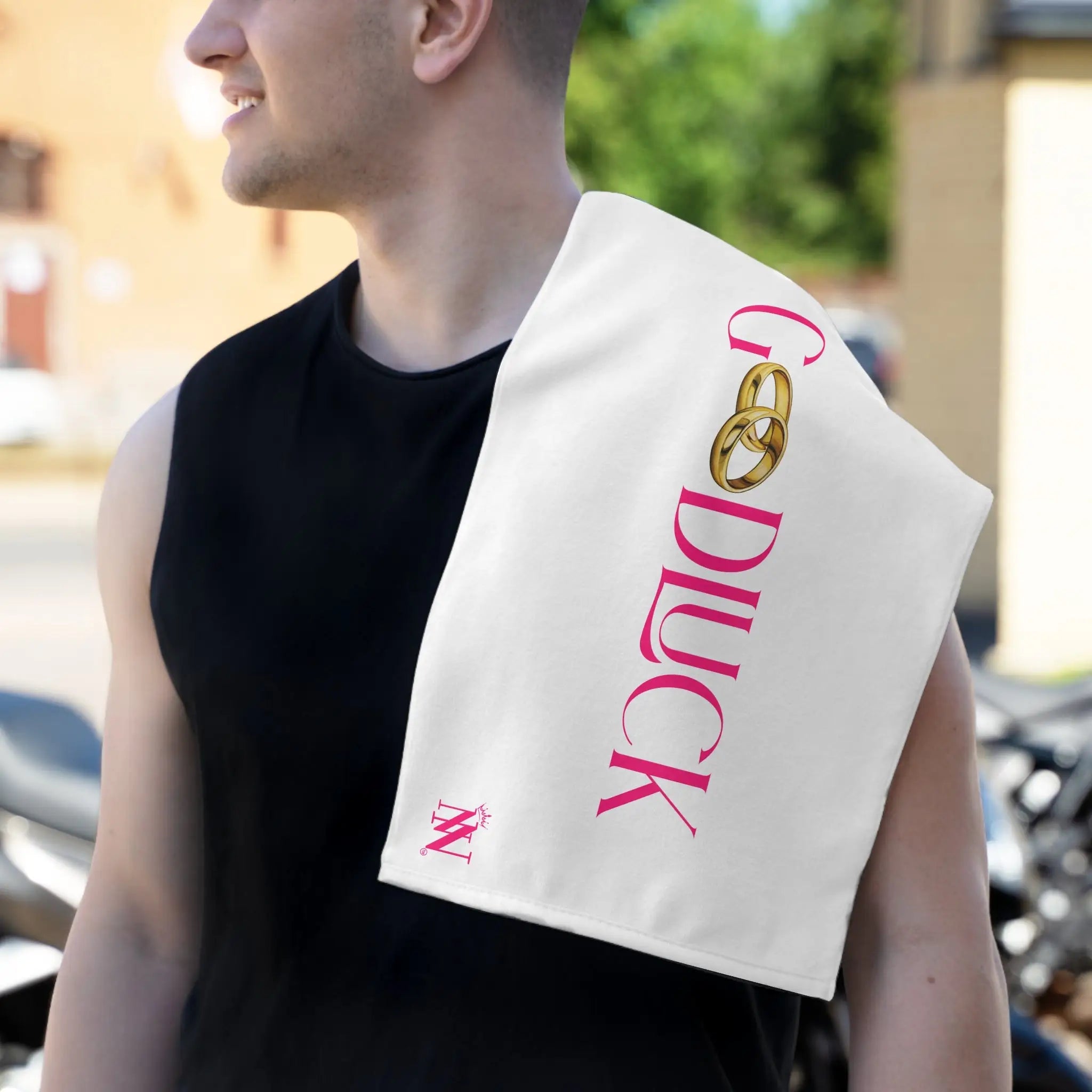 Good Luck Rings | Mix & Match Soft Fun-Flirty Lovers’ Towels