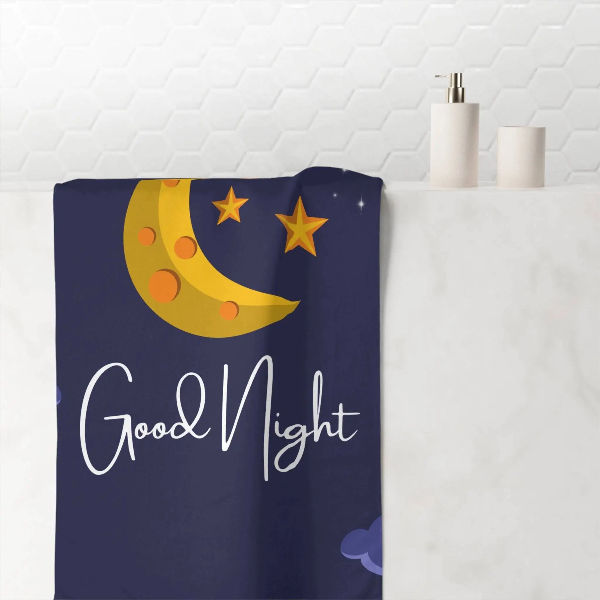 Good Night | Mix & Match Naughty XL Fun-Flirty Lovers’ Towels