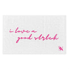 Good Stretch White | Mix & Match Soft Fun-Flirty Lovers’ Towels