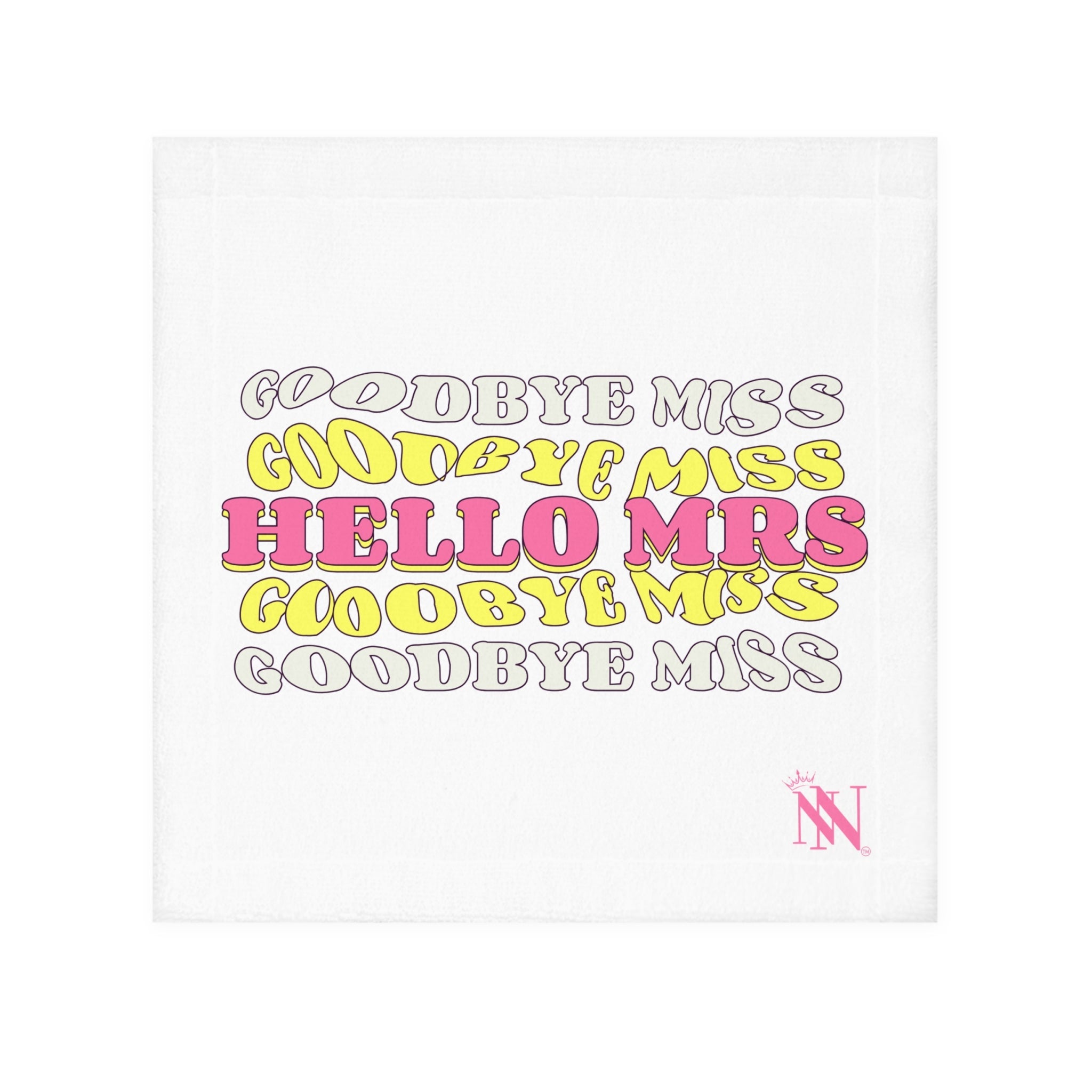 Goodbye Miss Hello Mrs | Mix & Match Lils’ Fun-Flirty Lovers’ Towels
