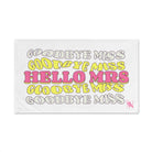 Goodbye Miss Hello Mrs | Mix & Match Original Fun-Flirty Lovers’ Towels