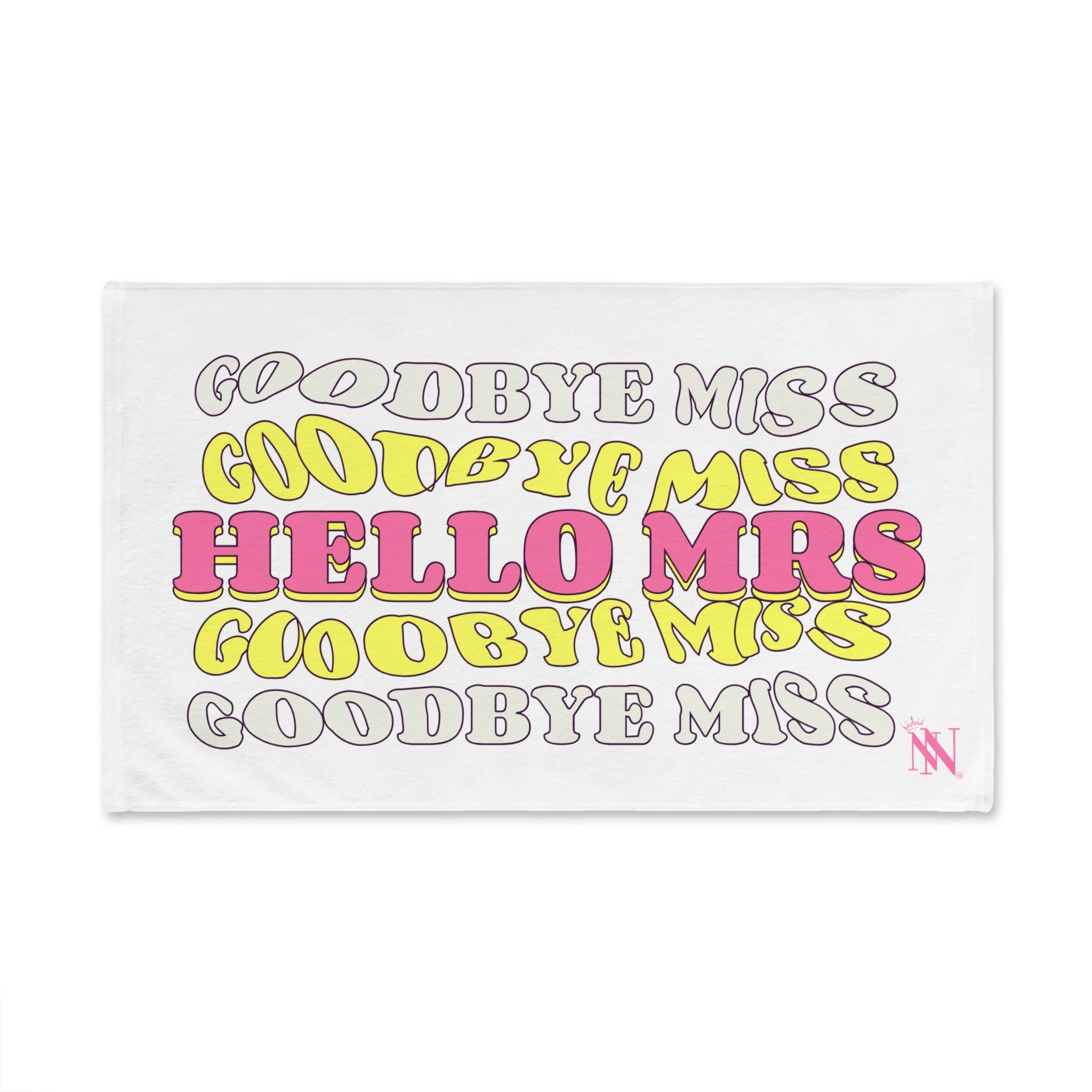 Goodbye Miss Hello Mrs | Mix & Match Original Fun-Flirty Lovers’ Towels
