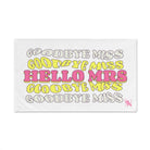 Goodbye Miss Hello Mrs | Mix & Match Original Fun-Flirty Lovers’ Towels