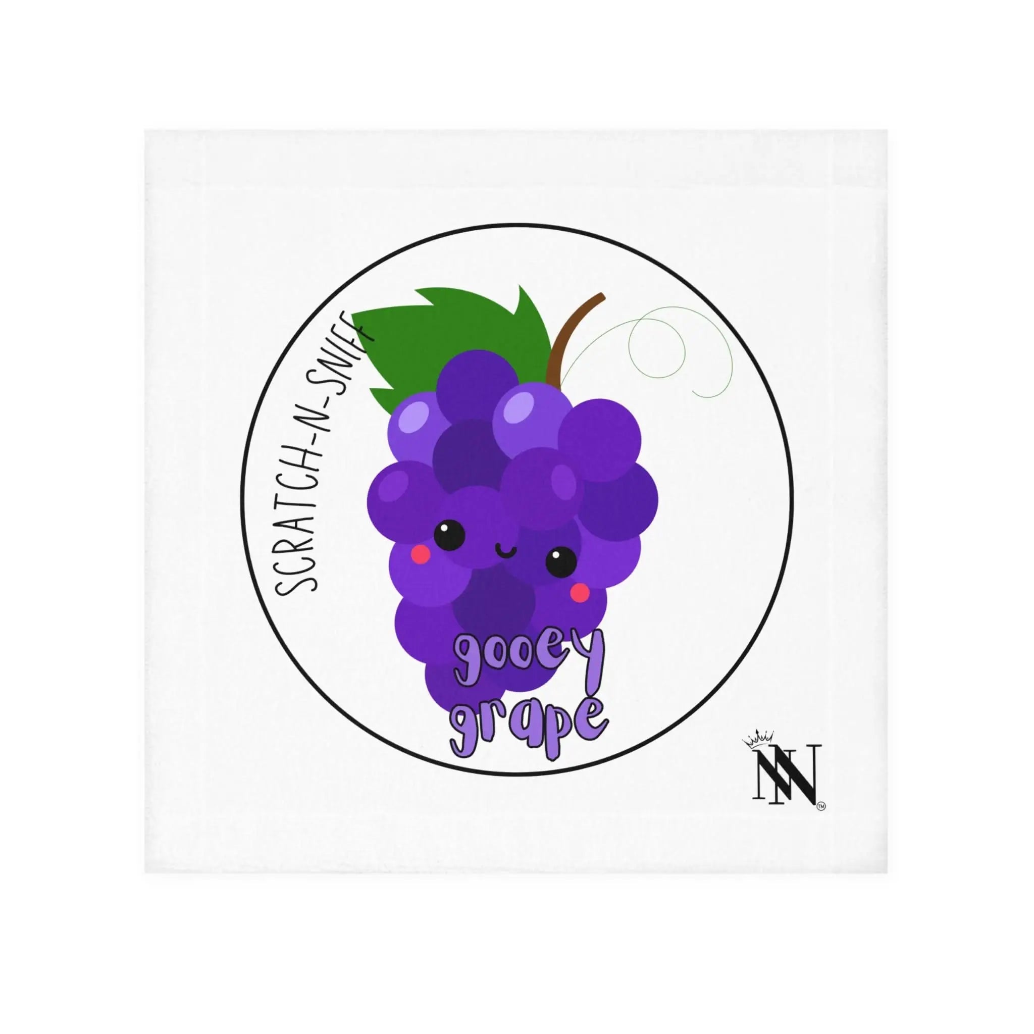 Gooey Grape Scratch N Sniff | Mix & Match Lils’ Fun-Flirty Lovers’ Towels