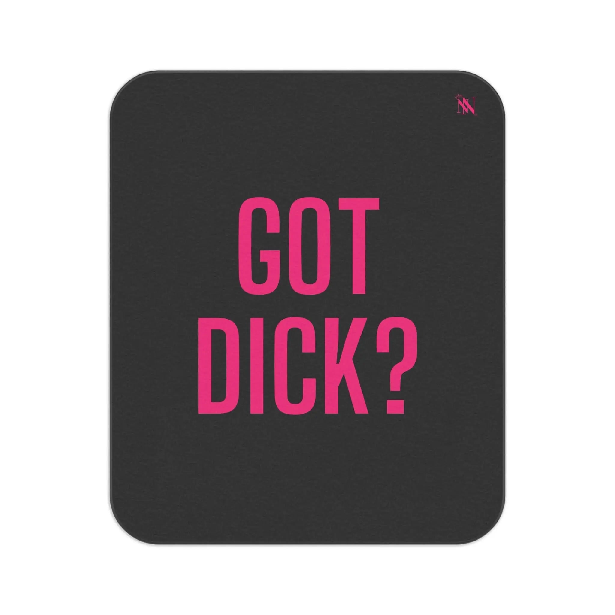 Got Dick? | Mix Match Fun-Flirty Lovers’ Water-Resistant Blankets