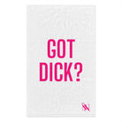 Got Dick? White | Mix & Match Soft Fun-Flirty Lovers’ Towels