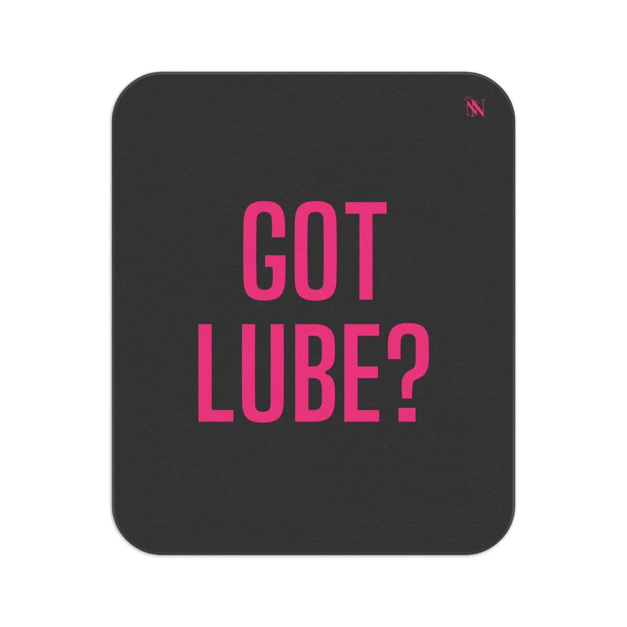 Got Lube? | Mix Match Fun-Flirty Lovers’ Water-Resistant Blankets